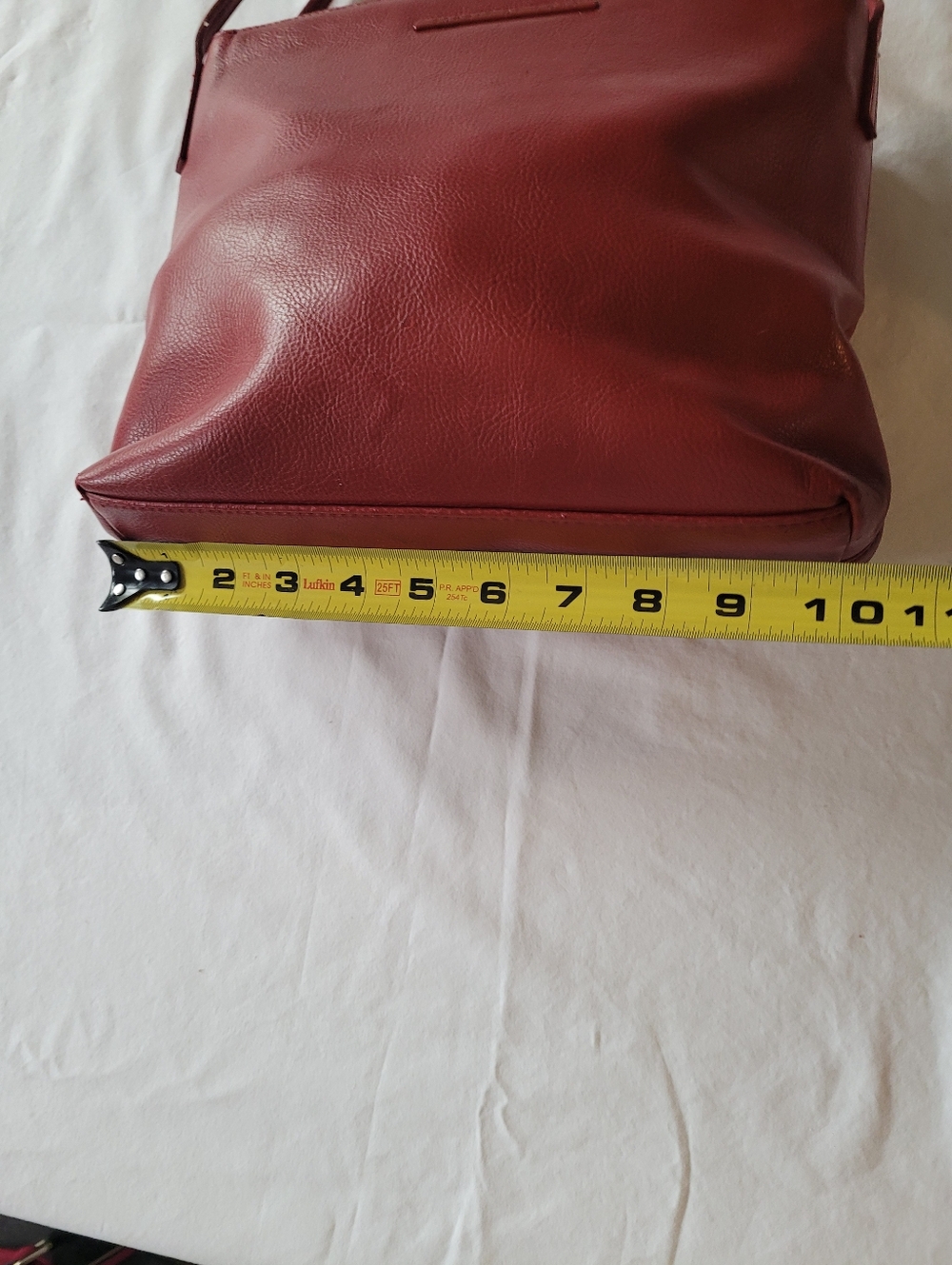 Sprit De Corp Classic Red Women's Tote Bag - Sleek Everyday Carry. - Picture 5 of 11